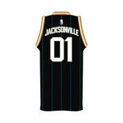 Duval Light Teal Striped Jersey